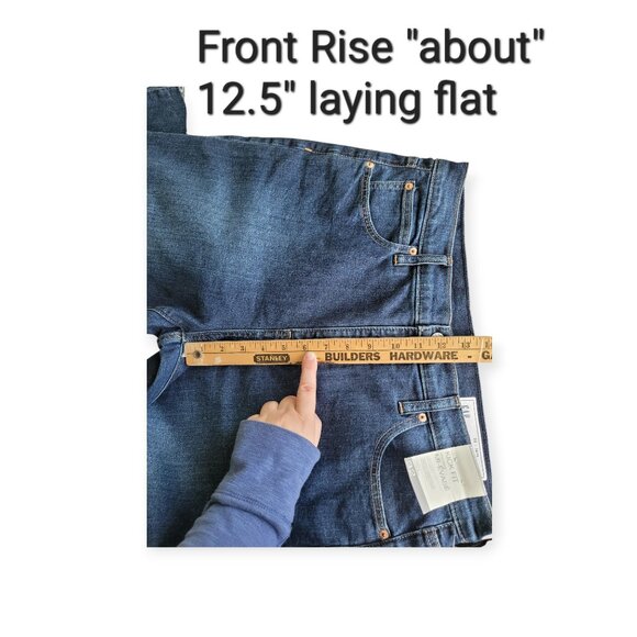 Gap dark wash High Rise Kick Flare Ankle Length Jeans Spring 2025 NWT size 14 - Picture 12 of 16